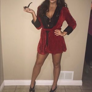 Female Hugh Hefner Robe Costume